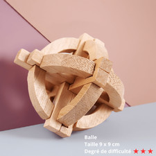 Casse tête bois pour - bois,