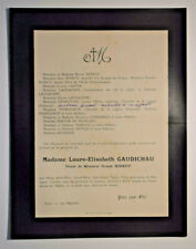 GAUDICHAU Noirot Caffin