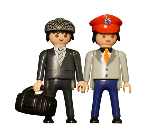 Playmobil personnage train
