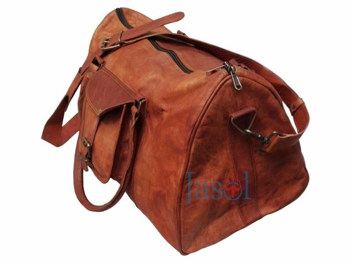 Sac voyage vintage cuir - sac, en
