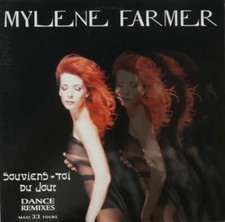 MAXI 33 RPM (12")  Mylène Farmer " Souviens-toi du jour "   Faux Promo