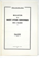 LIVRE ANCIEN BULLETIN SOCIETE