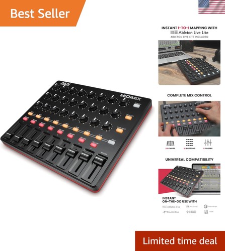 Ultra portable midi mixer with - mixer,