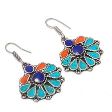 Boucles d'oreilles en corail