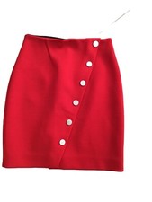 Superbe Jupe Rouge Modèle Justine Maje 34 Jamais Porté 