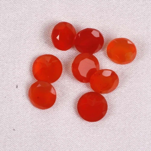Naturel cornaline facettes - naturel,