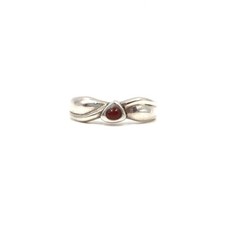 Bague en argent 925 bague grenat rouge bijoux modernes pour hommes et...