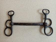 ancien MORS de CHEVAL - fer forgé