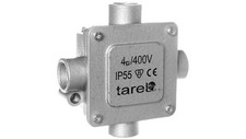 Boîte de jonction métallique, 5 voies, 4 mm2, 4 entrées, IP55 013 /T2FR