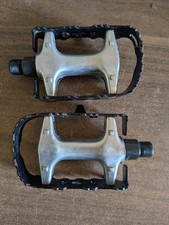 Paire de pédales plates vélo ville / VTT / VTC – acier – marque UNION