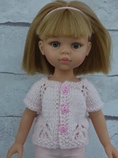 Gilet ROSE pour poupée 32-33