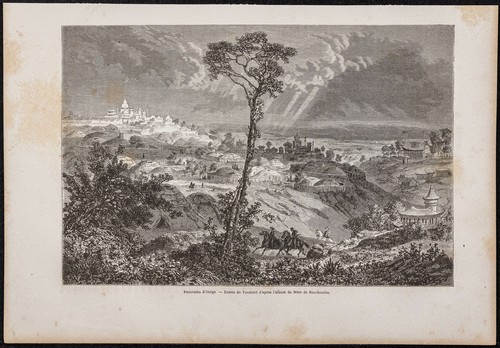 1865 panorama d - panorama, d'ourga