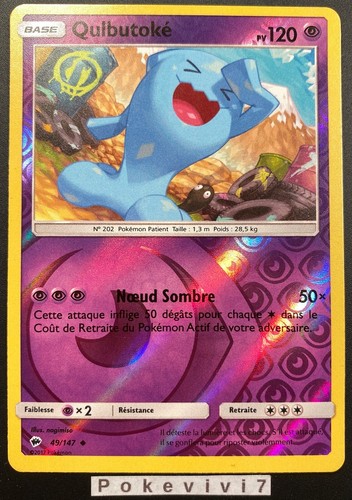 Carte pokemon qulbutoke - carte,