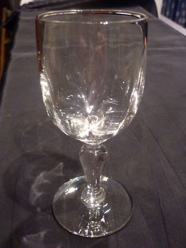 Verre table ancien 7cm - de,