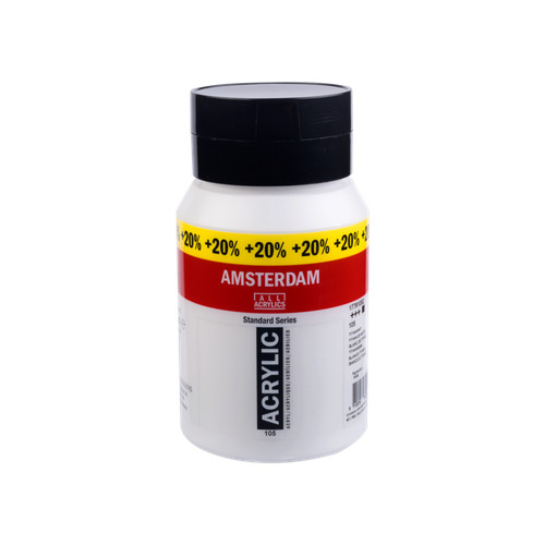 Peinture acrylique blanc de - acrylique,