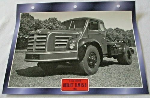 Trucks maxi card line - card, in