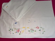 Drap + taie pour bébé  pur