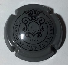 VAUTRAIN MARCEL - DIZY - N° 07 - CAPSULE DE CHAMPAGNE - GRIS ET NOIR