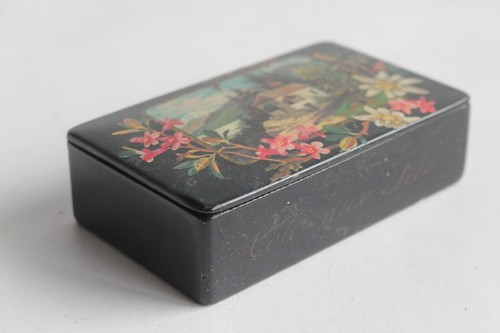Boite timbres papier - à,
