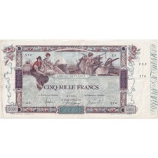 [#376813] France, 5000 Francs, Flameng, 1918-01-04, Z.3, TTB(30-35)
