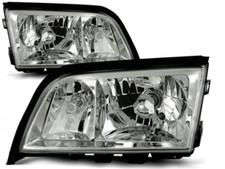 Paire de feux phares Mercedes W202 classe C 93-00 chrome