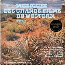 33t B.O.F. - Musique des Grands Films De Western Vol. 1 - OST - LP