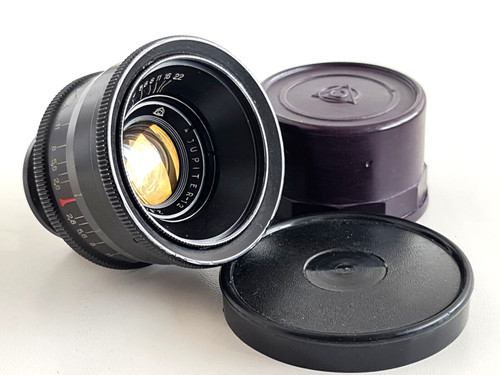 Jupiter 2 8 noir - mm, f/2,8