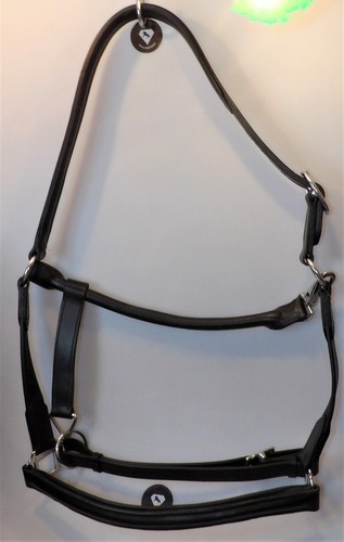 Cuir halfter noir mis - halfter, wb