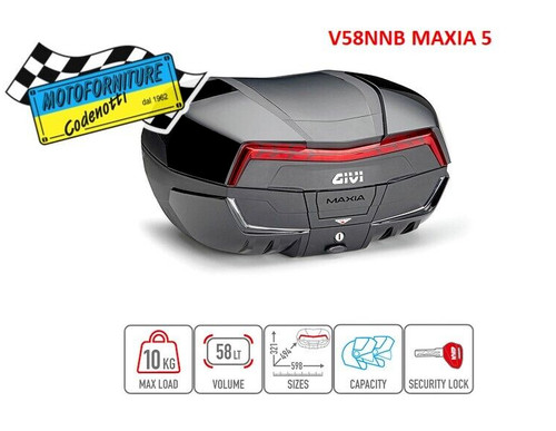 Valise coffre givi v58nnb - valise,