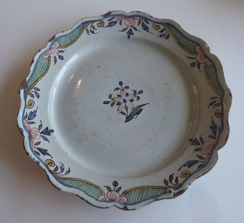 Assiette faience tours - ,