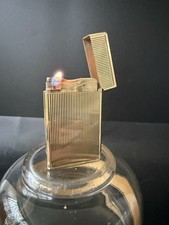 Briquet S.T. Dupont , Fonctionnel, Line 1 BS (1959-1973) Dorure Très Bon État