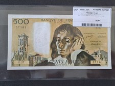  Billet 500 FRANCS PASCAL E.27 SUP+ du 2-12-1971