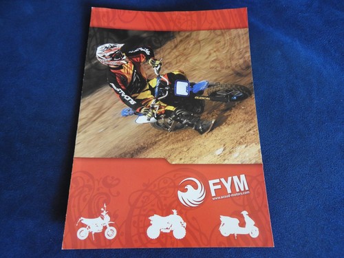 Catalogue depliant moto fym - depliant,