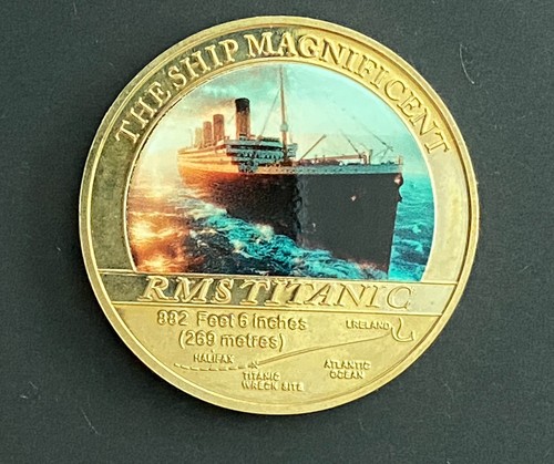 Medaille couleur le titanic - ,