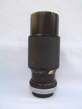 OBJECTIF APPAREIL PHOTO VIVITAR DL MACRO FOCUSING ZOOM 75-205 MM 1:3,8 Mc Ø 62 