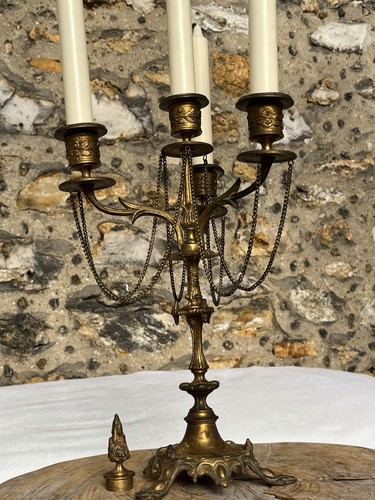 Candélabre napoléon iii xixe - iii,