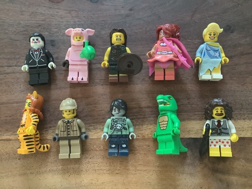 Lot personnages minifig - 10,