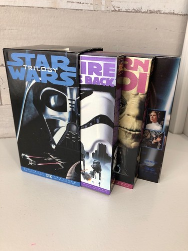 Vintage star wars trilogy vhs - vintage,