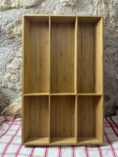 Range-couverts en bambou écologique -IKEA -6 Cases- Uppdatera