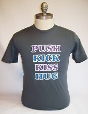 Puch Kick Kiss Hug Unisex College Humor tshirt skate skater skateboard graphic