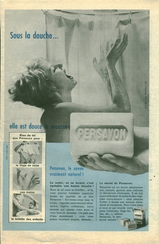 Publicité ancienne savon