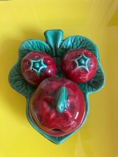 Set moutardier, salière et