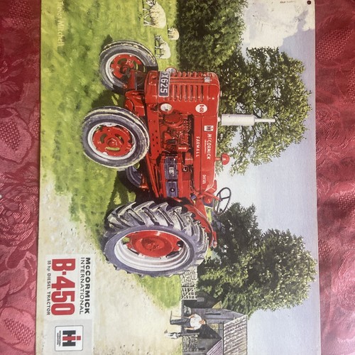 Plaque émaillée tracteur - plaque,