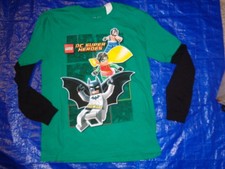  LEGO BATMAN LONG SLEEVE GREEN