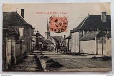 Précy Saint Martin (Aube) - L'Eglise - Attelage, cheval
