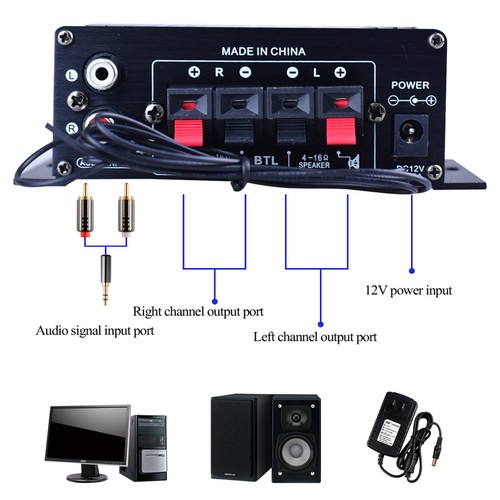 Ak370 mini audio - ak370, power