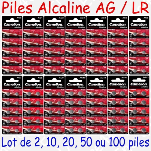 Piles lr41 lr43 lr44 lr45 - lr43,