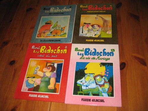 Lot les bidochon 4 8 - bd,