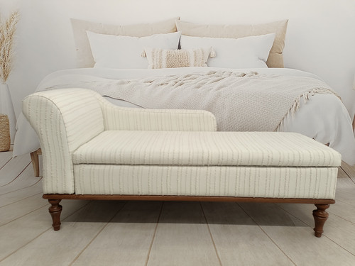 Upholstered chaise lounge - chaise,