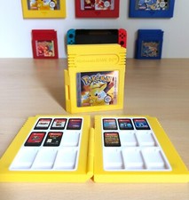 Boîte de Rangement jeux Switch – Design Cartouche Game Boy Pokémon Pikachu